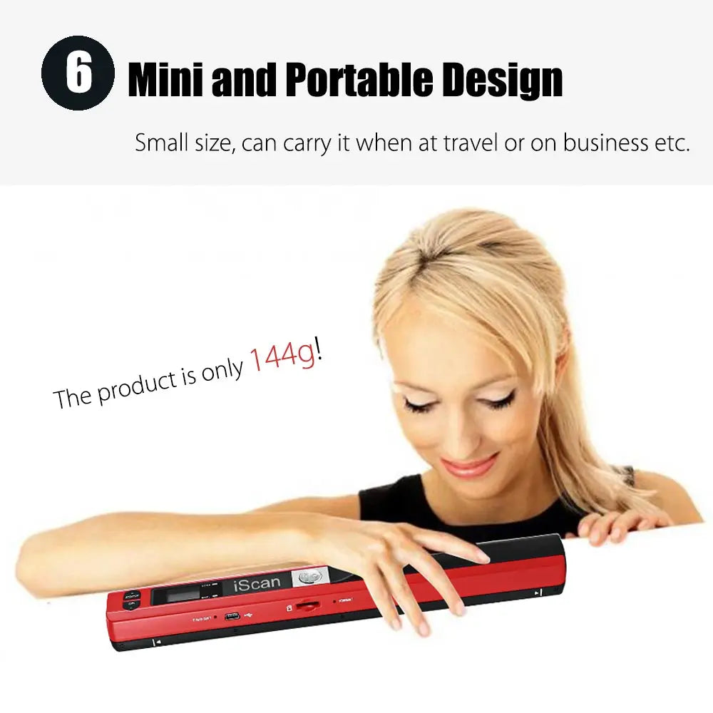 iScan Mini Portable Scanner